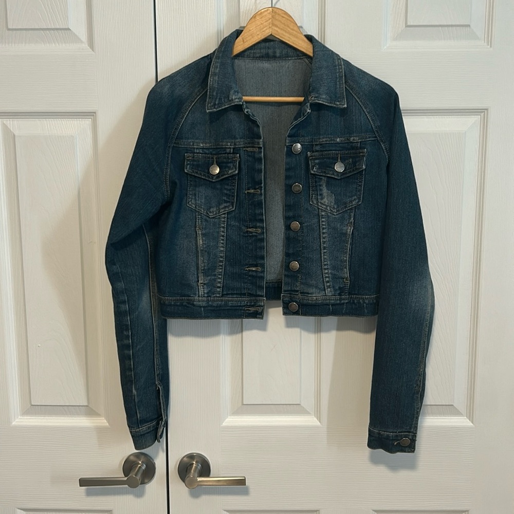 3/$25 Bluenotes Half Jean Jacket